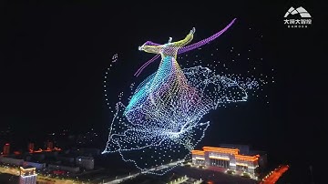 China set another world record with largest 7,598 drone show in history   from one laptop.