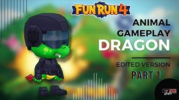 TOP LIST Dragon Gameplay (Edited Version) | PRO vs NOOB - Fun Run 4 PART 1