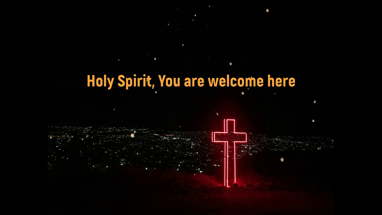 Holy Spirit  Set a Fire Lyric Video
