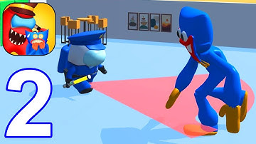 Poppy Huggy Escape - Gameplay Walkthrough Part 2 All Levels 29-48 (Android,iOS)