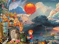 Story to the Journey. Art video collage.