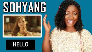 SINGER REACTS TO | SOHYANG - HELLO REACTION!!!😱 Resimi