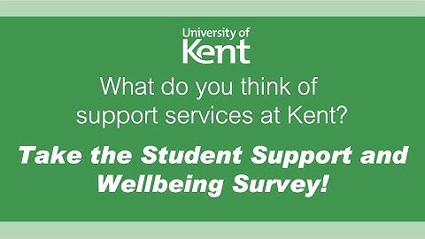 Taking the Student Support and Wellbeing survey online