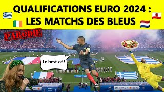 ⚽Qualifications Euro 2024 de l'équipe de France : le best-of ▶️(parodie)