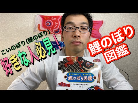 こいのぼり(鯉のぼり)好きな人必見！鯉のぼり図鑑についてお話しします