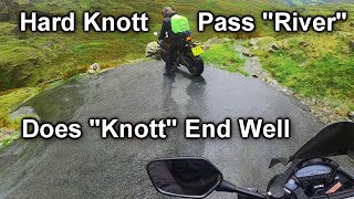 Hard Knott Pass, Wrynose Pass, The Langdales 'WET' Kawasaki ZH2, Honda CB1000R