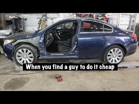 The last repair made this rebuild worse than the accident. Fixing a hacked up Buick Regal