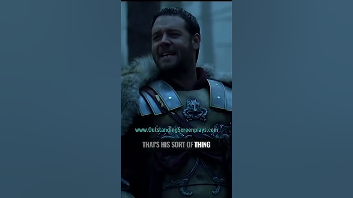 Russell Crowe on making Gladiator with Ridley Scott
