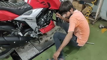 Apache 160 4v silencer problem solve