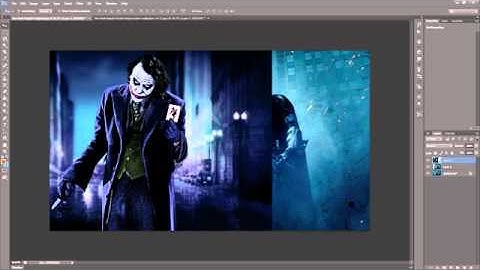Photoshop CS6 tutorial-Understanding layer mask merging two pictures into one