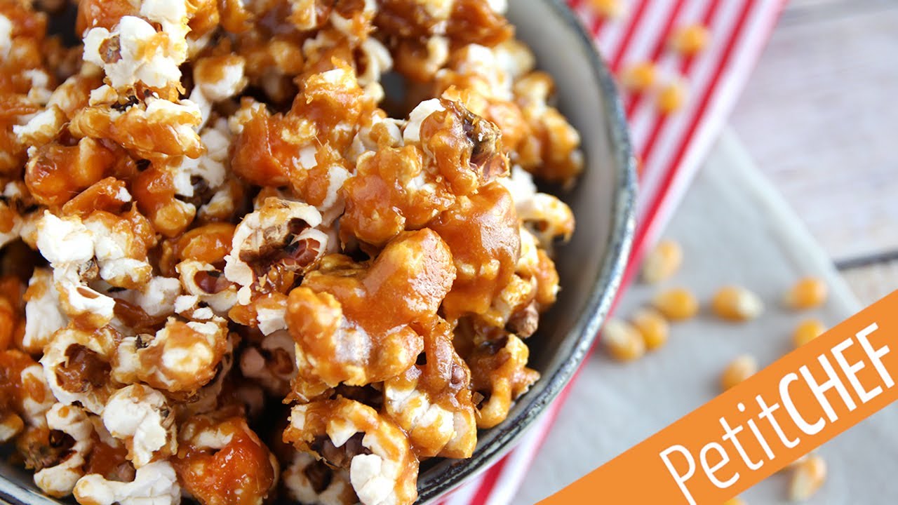 Popcorn al caramello - Ricetta Petitchef 