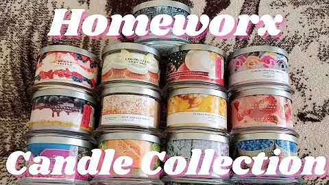 My Homeworx by Slatkin & Co Candle Collection