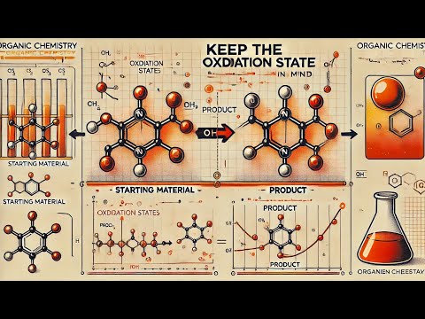 The oxidation state in view - How do I solve exam questions on organic chemistry 35