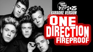 FIREPROOF - ONE DIRECTION (Karaoke Version)