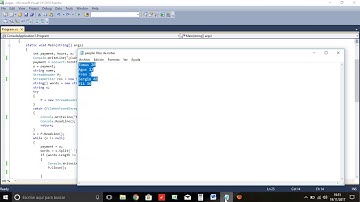 Leer y escribir en un archivo en C#