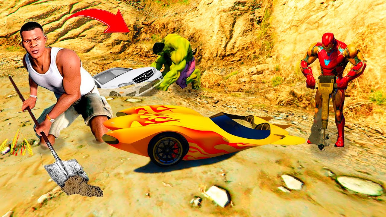 ҚЫМБАТ КӨЛІКТЕРДІ ҚАЗЫП АЛДЫҚ (GTA V)