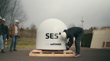 O3b mPOWER Antenna System mP130: Part 2 Installing the Antenna