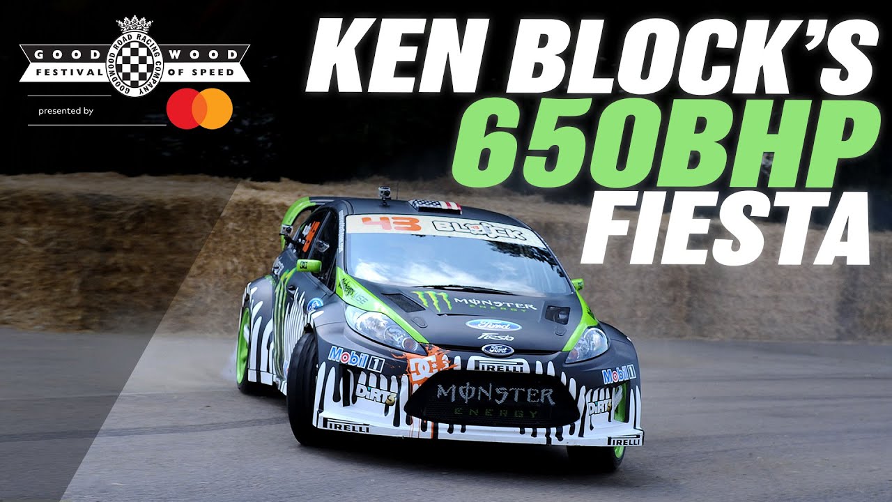 Video Ken Block Rags His 650bhp Gymkhana Ford Fiesta At Fos Grr