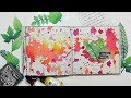 Easiest Awesome Background for Art Journals!