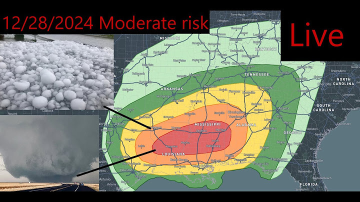 Tornado Outbreak of December 28th 2024 as it happened Live