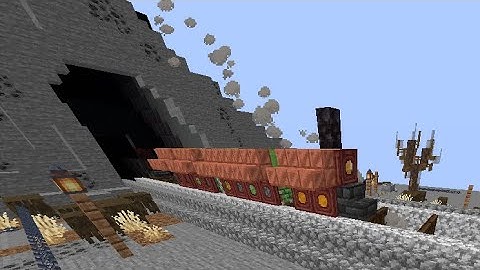 Working Redstone Train | Minecraft Tutorial