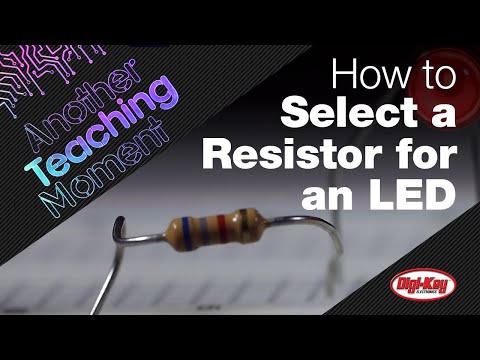 Vídeo: Com Seleccionar Resistències Per A LEDs