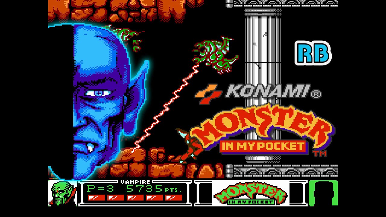 1992 [60fps] NES Monster in My Pocket Vampire ALL - YouTube