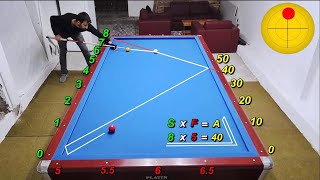 NO EFFECT LONG LONG - SHORT SYSTEM 3 Cushion Billiards - 쿠션 당구 레슨 3 회 - Sistema Billar tres bandas