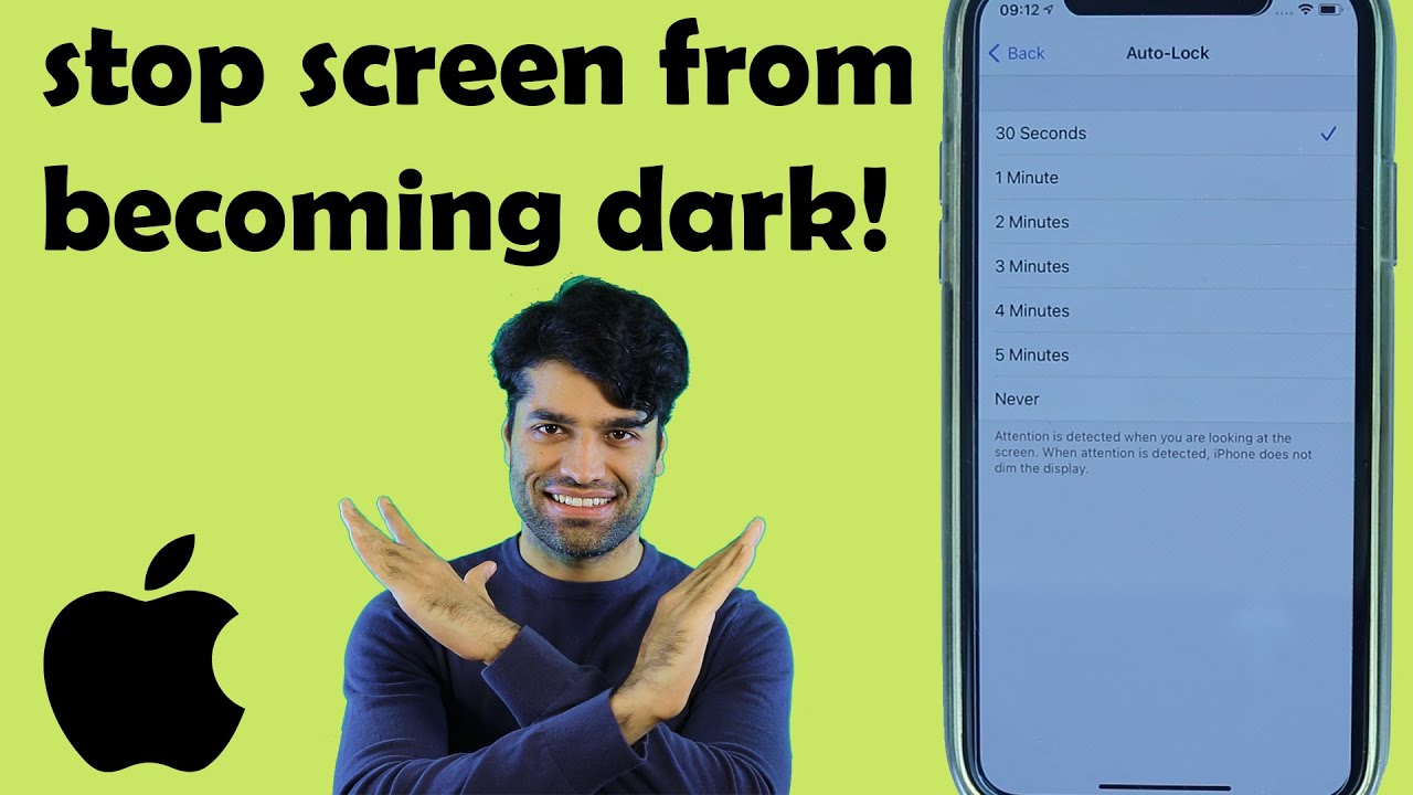 how-to-change-the-auto-lock-time-on-iphone-youtube