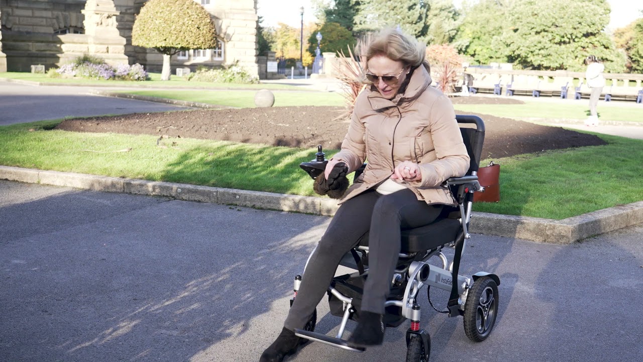 Livewell Instafold Powerchair Electric Wheelchair YouTube Livewell Instafold Powerchair Electric Wheelchair YouTube