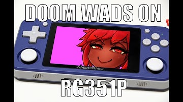 A brief showcase of running some DOOM WADs on RG351P