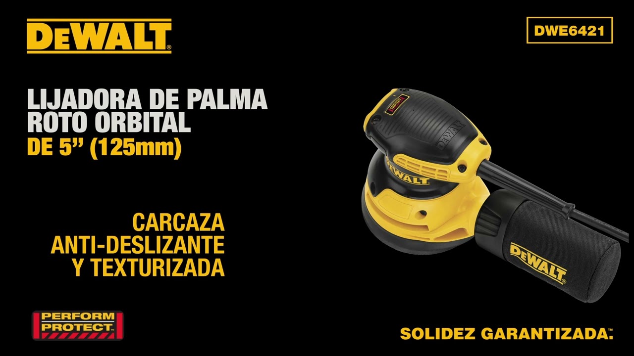 Lijadora Orbital Dewalt DWE6421-B3 12000 OPM 280 W – FERREKUPER