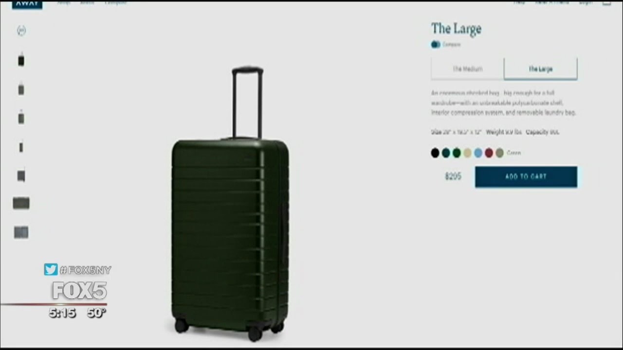 AWAY Bigger Carry-On Suitcase  Bigger & optional phone charger