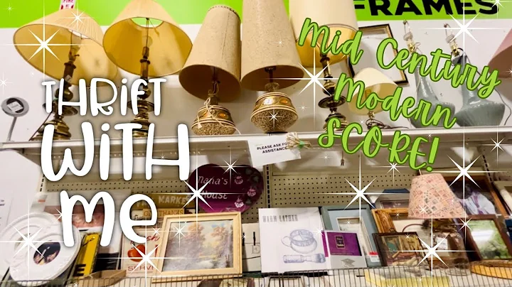 Thrift With Me | Mid Century Modern Home Decor Galore 🇨🇦