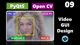 PytQt5 GUI design and Video processing with OpenCV: PyQt5 tutorial - Part 09 screenshot 5