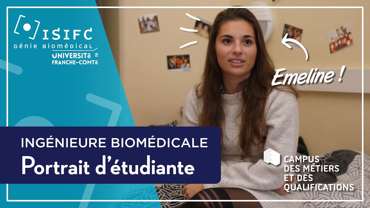 Portrait d’ingénieure biomédicale ISIFC - Emeline