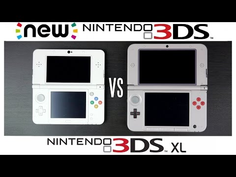 NEW Nintendo 3DS vs Nintendo 3DS XL Full Comparison