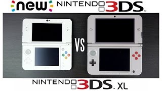 NEW Nintendo 3DS vs Nintendo 3DS XL Full Comparison