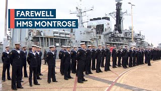 End of an era as Royal Navy says goodbye to stalwart frigate