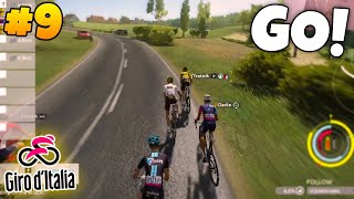 Giro D'Italia 2024 | Stage 9 - BEATING THE ODDS??? (Jumbo Visma Tour de france 2023 PS4/PS5)