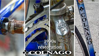 Restoratrion Old Classic Bike from 1990s -  Colnago Master
