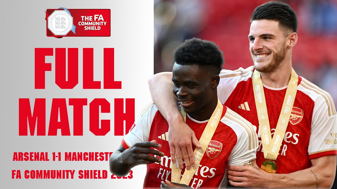 Arsenal vs Man City LIVE: Community Shield result, final score and ...