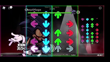 Playing Supernova with 0.5 Scroll speed