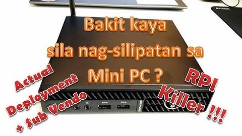 PisoFi Mini PC + Lan Base Sub-Vendo Deployment