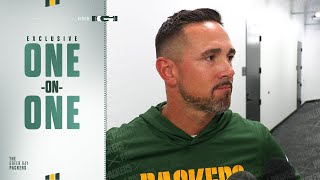 Matt LaFleur 1-on-1 Our defense did an outstanding job