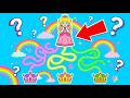Princesa Peach: ¡Run Away! Encuentra el camino al castillo 🧩 | ¡desafío De Cambiar Caras!