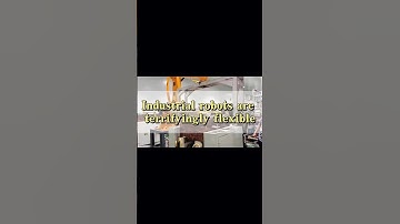 Industrial robots are terrifyingly flexible. #factory #automobile #palletizer #machine #palletizing