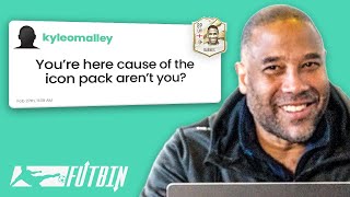 ICON JOHN BARNES REACTS TO FUTBIN COMMENTS!