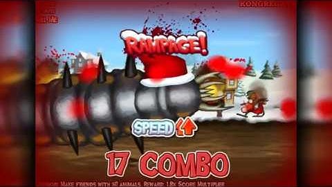 Fofy - Effing Worms XMAS Games - Super Mega Random Flash Game