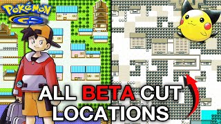 The Complete Cut and Altered Maps of Pokemon Gold and Silver | Cut Content